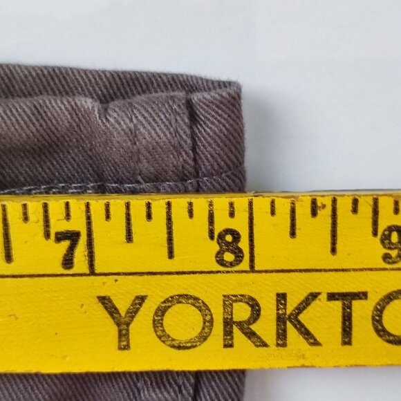 Buffalo David Bitton Sam-X slim straight cotton pants grey men's size 34x30 - Picture 13 of 13